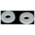 thumbnail image 2 of M2 x 5mm x 1mm Nylon Flat Pads Insulating Washers Gaskets Fastener White 100Pcs, 2 of 4