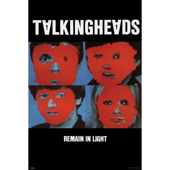 TALKING HEADS - REMAIN IN LIGHT poster