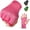 Pink, variant on BeSAVAGE Boxing Hand Wraps | Elastic Quick Wraps for Fist Protection in MMA, Muay Thai, Training Green(S/M)