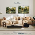 thumbnail image 4 of Elephant Stock Louveciennes Wall Art - Horizontal Canvas Wall Art - Living Room Wall Decor - Abstract Canvas - Gray And Green Decor By Pierre Auguste Renoir - 39" x 26", 4 of 8