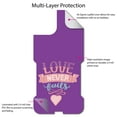 thumbnail image 4 of DistinctInk Custom SKIN / DECAL compatible with OtterBox Commuter for iPhone 11 Pro MAX (6.5" Screen) - 1 Corinthians 13 - Love Never Fails - Heart, 4 of 5