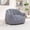 Gray, variant on Newest Oversized Bean Bag Sofa with Armrests, Plush Teddy Fabric & Memory Foam, Comfy Chair for Living Room, Coffee