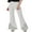 Off-White, variant on Anna-Kaci Women's Retro Flared Jeans High Waist Star Printed Long Denim Bell Bottom Jeans, Light Denim, Small