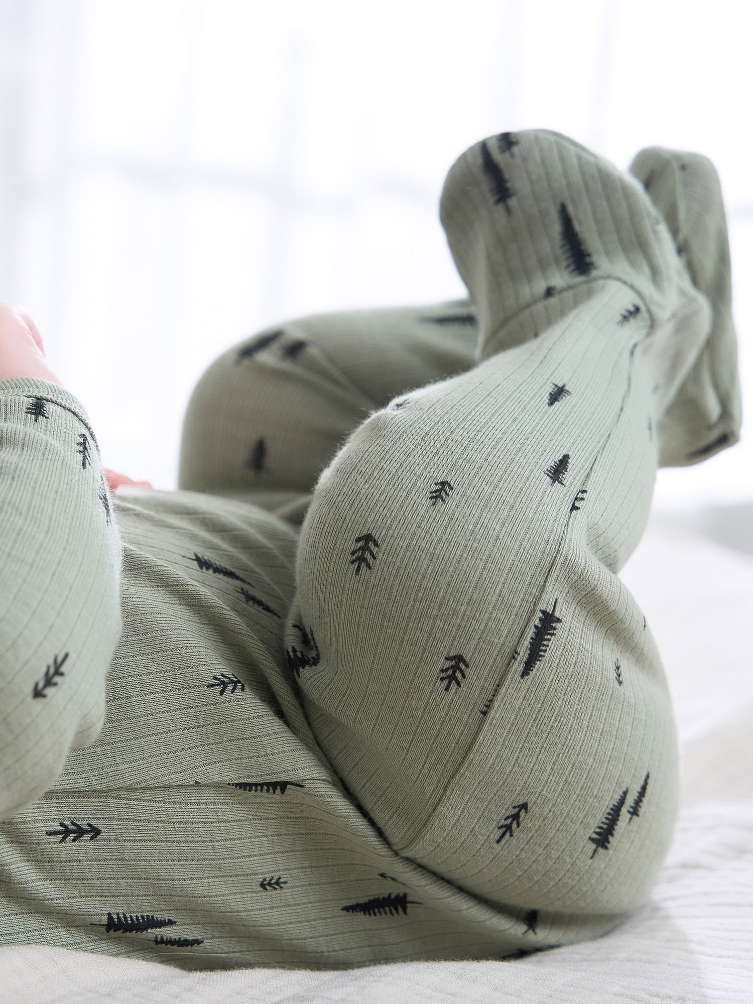 Gerber Baby Boy Sleep ´N Play Footed Cotton Pajamas, 2-Pack, Sizes Newborn - 3/6 Months