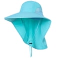 thumbnail image 2 of Men'S and Women'S Summer Quick Drying Outdoor Fishing Bucket Beach Visor Hat Neck Guard Big Head Girth Fisherman'S Hat Breathable Quick Drying Visor Sun Hat Sun Hat, 2 of 3