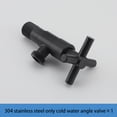 thumbnail image 1 of ULA Single Cold Water Valve for Bidet Faucet Durable Replacement Anti Corrosion Stainless Steel Angle Valve Water Easy Flow, 1 of 7