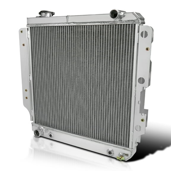 Spec-D Tuning 3 Core/Row Light Aluminum Performance Cooling Race Radiator Compatible with 1987-2006 Jeep Wrangler Tj/Yj