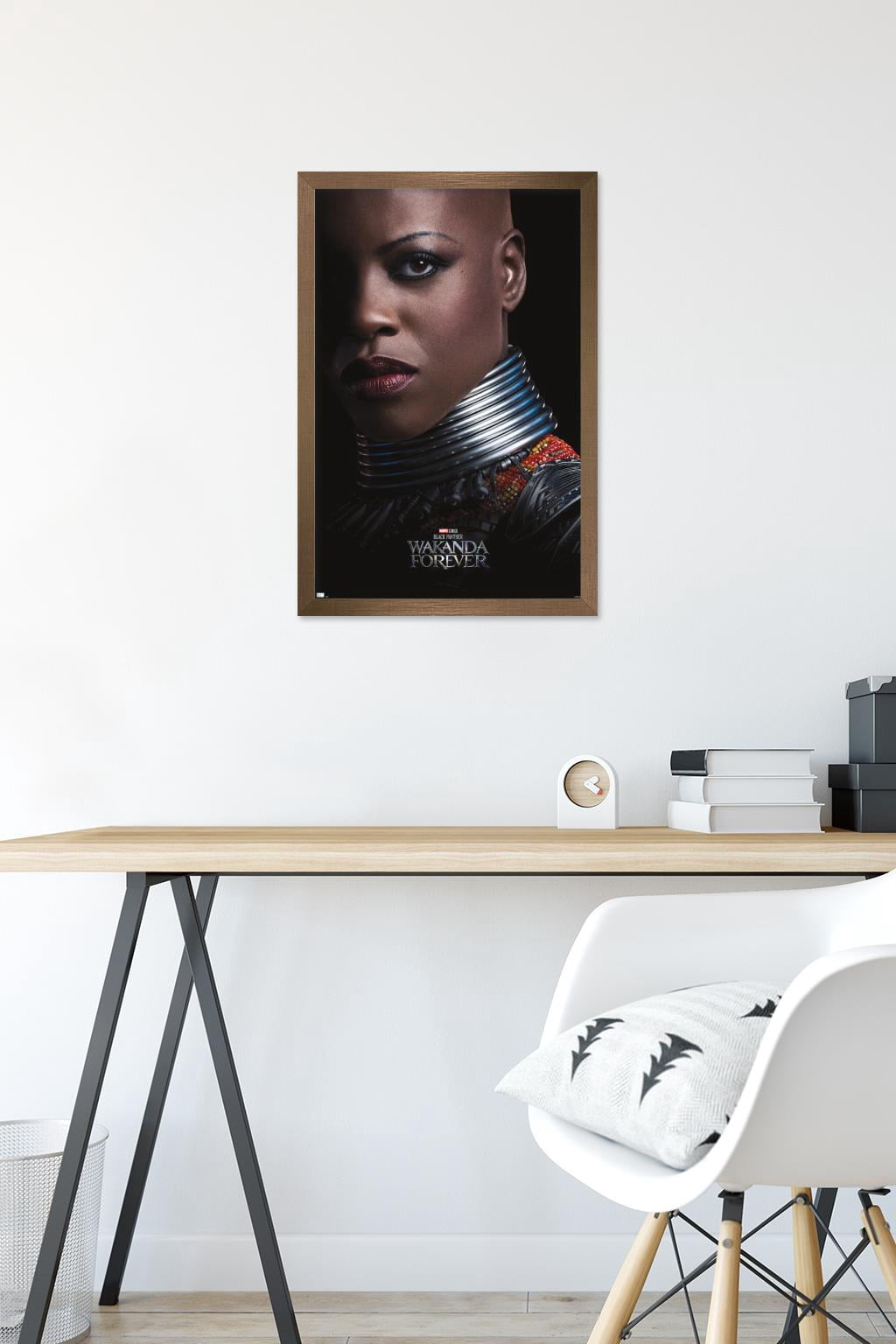 Marvel Black Panther: Wakanda Forever - Ayo One Sheet Wall Poster, 14.725" x 22.375" Framed