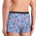 thumbnail image 4 of Kdxio Men's Boxer Briefs with Strawberry And Flowers Print - Comfortable and Breathable Underwear for Everyday Wear, 4 of 7