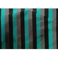 thumbnail image 4 of oneOone Cotton Silk Turquoise Blue Fabric Stripes Diy Clothing Quilting Fabric Print Fabric By Yard 42 Inch Wide-PX9, 4 of 4