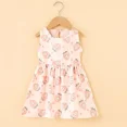 thumbnail image 1 of Girl Dresses Cotton Children clothing Summer Kids Clothes Dresses For Girls Party Princess Fashion Outfit cartoon Beach Dress, 1 of 6