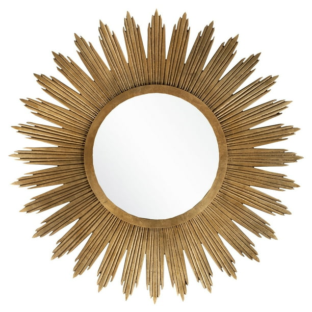 Surya Gold Sunburst Wall Mirror 47w X 47h In Walmart Com Walmart Com Surya Gold Sunburst Wall Mirror 47w X 47h In Walmart Com Walmart Com