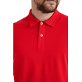 thumbnail image 2 of Wear Sierra Men's Polo Shirt, Short Sleeve, 2-Button, Quick Dry, Relaxed Fit, Red, Small, 2 of 7