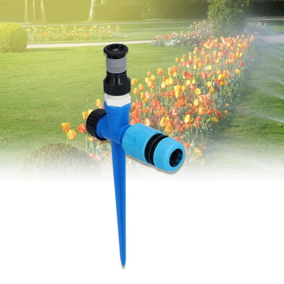 Lawn Sprinkler System, Sprinkler System Kit Adjustable Automatic Irrigation Sprinkler System for Garden Lawn Agriculture