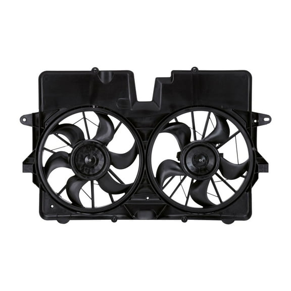 TYC 621920 Radiator & Condenser Cooling Fan Assembly New with Warranty Fits select: 2006-2007 FORD ESCAPE, 2006-2007 MERCURY MARINER