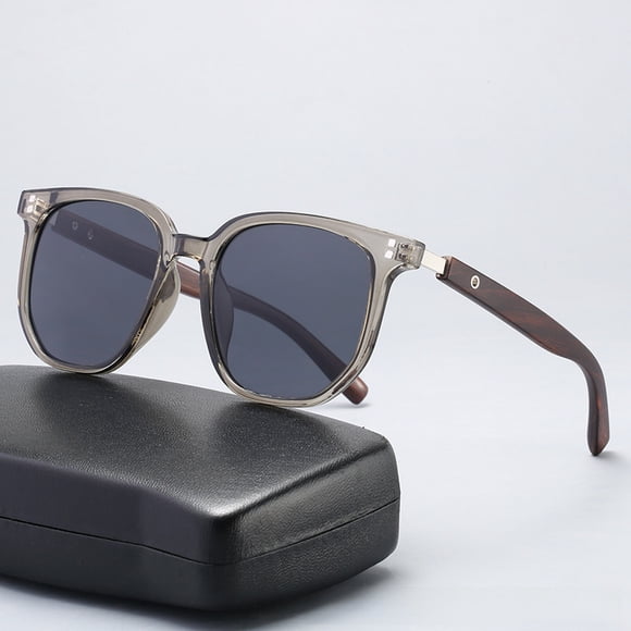 Wood grain leg beige nail sunglasses Women‘s style sunglasses men‘s sun protection UV protection sunglasses