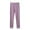 Purple, variant on hotojiny Women Thermal Pants Fleece High Waisted Thermal Bottom for Cold Weather Solid Color Elastic Waist Underwear Leggings