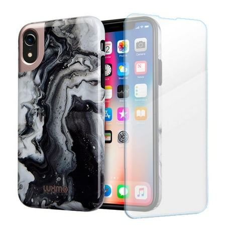 iphone xr case with screen protector marble iphone xr case with screen protector marble