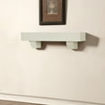 thumbnail image 4 of Duluth Forge 48-Inch Fireplace Shelf Mantel With Corbels - Antique White Finish, 4 of 6