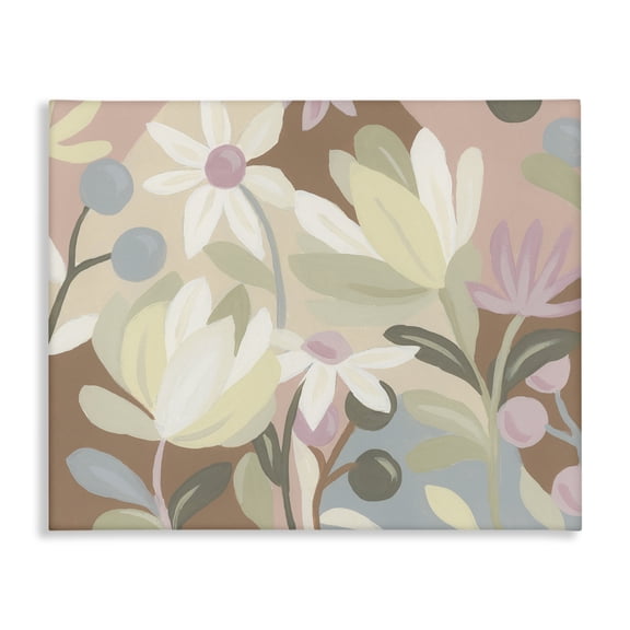 Stupell Industries Bohemian Modern Tangled Blooms Canvas Art, 20 x 16, by June Erica Vess
