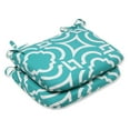 thumbnail image 2 of Pillow Perfect 500768 Carmody Navy Rounded Corners Seat Cushion (Set of 2), 2 of 2