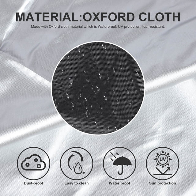 unbranded Cubierta Resistente Para Cortacésped Con Protección Uv Y Tela Oxford Impermeable
