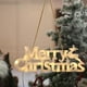 thumbnail image 4 of Lámpara de plástico con letras de , lámpara para árbol de Navidad, colgante, , césped, patio, porche, decoración, blanco Colco Letra de luz, 4 of 7