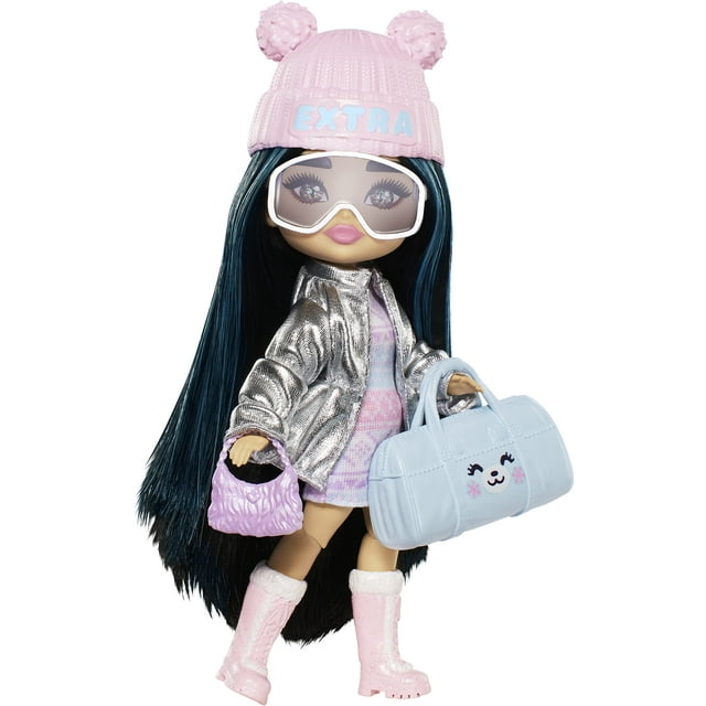 Barbie Extra Fly Themed Minis Doll - Snow Barbie -