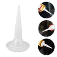 thumbnail image 1 of Raindrops 10pcs Caulking Tips White Plastic Precise Adhesive Control for DIY Projects, 1 of 8