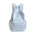 thumbnail image 3 of Weebloom Large School Backpack For Kids Girls Cute Heart Print Daily Large Capacity Backpack Bookbag Middle High School College Blue, 3 of 6