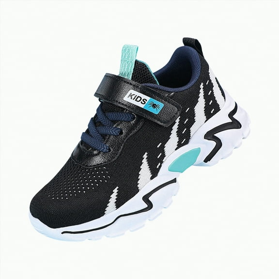 Ccpelsie Boys Girls Shoes Kids Sneakers Athletic Running School Shoes for Toddler/Little Kid/Big Kid(Blue,13.5)