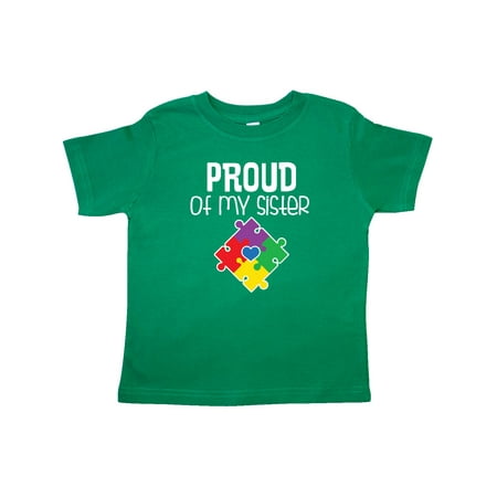 

Inktastic Autism Awareness Proud of my Sister Gift Toddler Boy or Toddler Girl T-Shirt