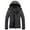 Darkgrey, variant on Women's Winter Coats Snow Ski Jacket Waterproof Windproof Faux Fur Lined Winter Jacket Parka, Black XL