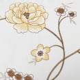 thumbnail image 7 of Home Soft Things Embroidery Canvas Throw Pillow Cover Pillow Case 2 Piece Set - Spring Flower - Gold - 14" x 26" LUMBAR, 7 of 7
