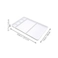 thumbnail image 2 of GOOHOCHY Artist Mixing Trays 1 Set Rectangular Palette For Beginners And Students In Painting And Sketching, 2 of 8