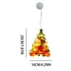 thumbnail image 4 of Xihbxyly Guirnalda de Luces Navideñas, Led con Brillo Amarillo Cálido, Diseño de Papá Noel y Árbol de Navidad, Decoración Festiva para Ventanas o Jardines, Fácil Instalación con Ventosa, Funciona con, 4 of 6
