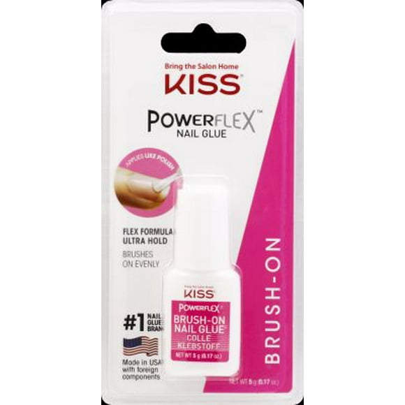 Pegamento para uñas postizas KISS PowerFlex Adhesivo Líquido