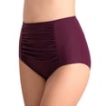 thumbnail image 1 of MesaSe Women‘s High Waisted Bikini Bottoms Tummy Control Swimsuit Bottoms Ruched Full Coverage Swim Bottom High Rise, 1 of 4