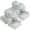 thumbnail image 3 of Simple Houseware Closet Storage Box, 12 Pack, Gray, 3 of 3