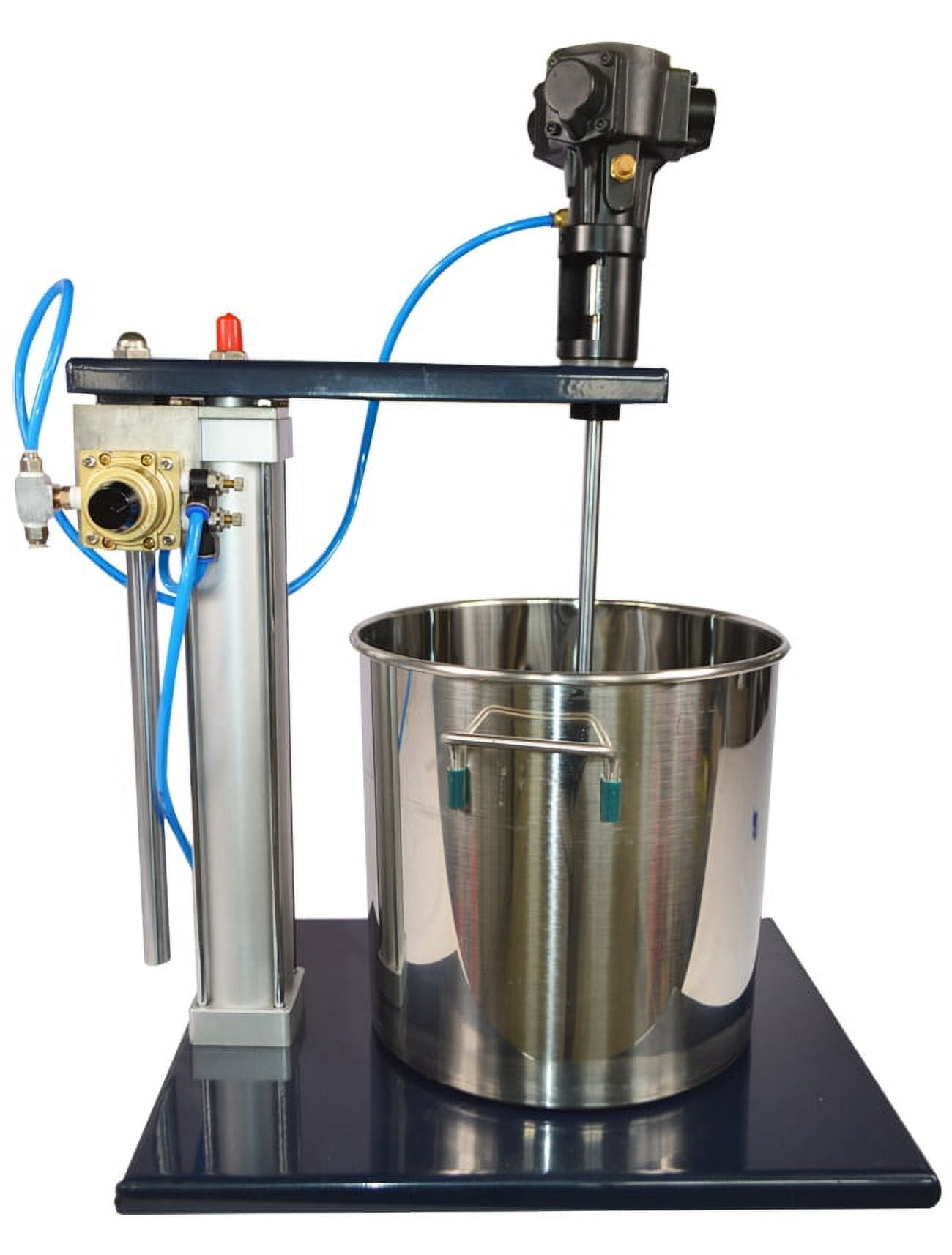 VPABES 5 Gallon Pneumatic Mixer, Automatic Paint Stirring Machine Ink  Coating Mixing Tool with Stand, 2600RPM Stainless Steel