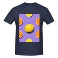 thumbnail image 4 of Bingfone Yellow Lemon And Orange Men'S Loose Fit Short-Sleeve Pocket T-Shirt, 4 of 7