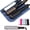 Blue, variant on Silicone Heat Resistant Mat, Portable Travel Hot Tools Pad Cover for Curling Iron, Flat Iron, Hair Straightener and Other Hair Styling Tools (9" x 6.5")