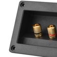 thumbnail image 3 of Componentes acústicos para altavoz HiFi, 2 terminales de encuadernación de cobre, carcasa de caja de conector de Cable, 3 of 8