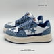 thumbnail image 2 of Zapatos De Skate De Mezclilla Para Mujer, Zapatos Deportivos Bajos Con Punta Redonda A La Moda, Zapatillas Versátiles Para Exteriores, 2 of 3