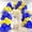 Royal Blue and Yellow, variant on Royal Blue and Yellow Balloons Arch Kit 166pcs with Star, Royal Blue and Yellow White Balloon Garland Kit for Birthday Bridal Baby Shower 2026 Graduation Wedding Fathers Day Party Decor