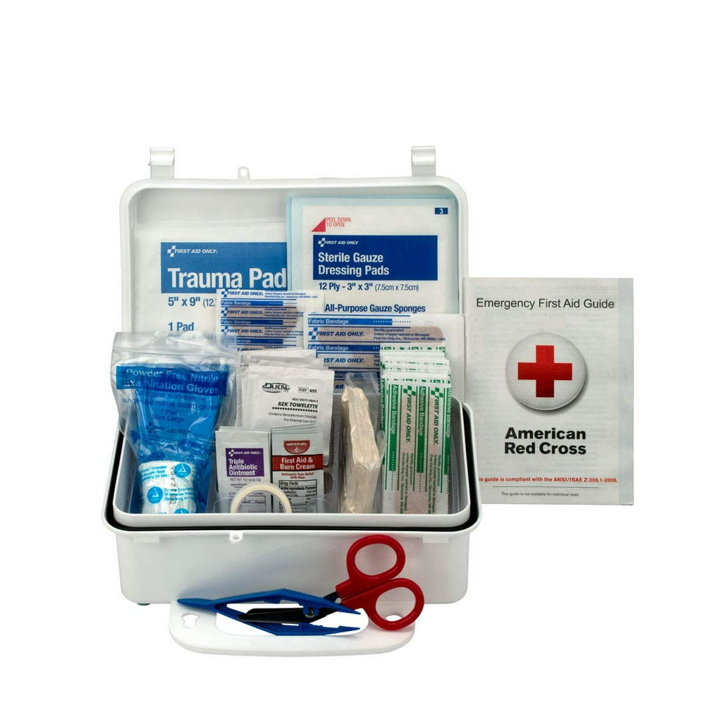 First Aid Only 57 Piece First Aid Kit, OSHA Compliant (6060)