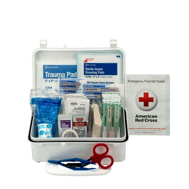 First Aid Only 57 Piece First Aid Kit, OSHA Compliant (6060) Walmart