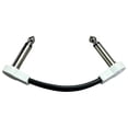 thumbnail image 4 of Cable de Pedal de Efecto de Guitarra CUTICAT TS 1/4 Ángulo Recto 10cm Blanco, 4 of 7