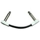 thumbnail image 4 of Cable de Pedal de Efecto de Guitarra CUTICAT TS 1/4 Ángulo Recto 10cm Blanco, 4 of 7
