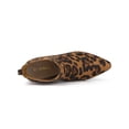 thumbnail image 4 of Unique Bargains Women's Pointed Toe Block Heel Chelsea Ankle Boots Leopard 6.5, 4 of 8